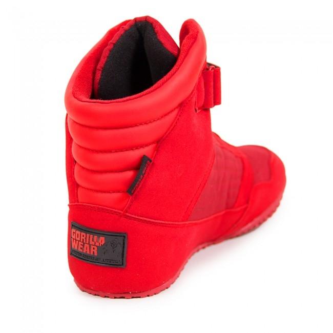 Gorilla Wear High Tops - Red - US6/EU38/UK4 - Footwear at MySupplementShop by Gorilla Wear