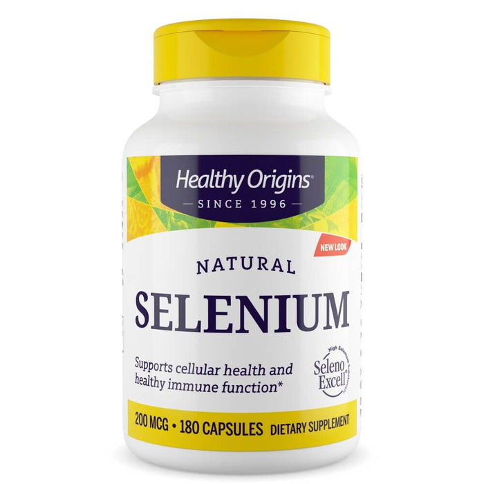 Healthy Origins Selenium 200mcg 180 Capsules - Brain & Memory at MySupplementShop by Healthy Origins