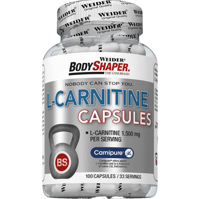 Weider L-Carnitine Capsules - 100 caps