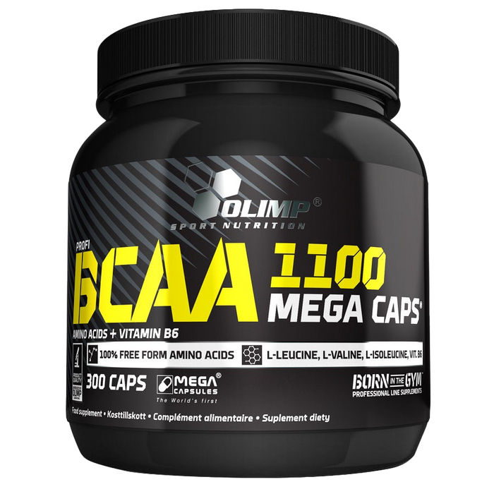 Olimp Nutrition BCAA 1100 Mega Caps – 300 Kapseln