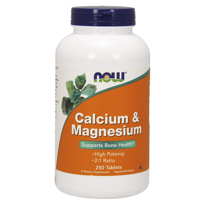 NOW Foods Calcium & Magnesium - 250 tablets