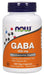 NOW Foods GABA with Vitamin B6 100 vcaps - 500mg - Health and Wellbeing at MySupplementShop by NOW Foods