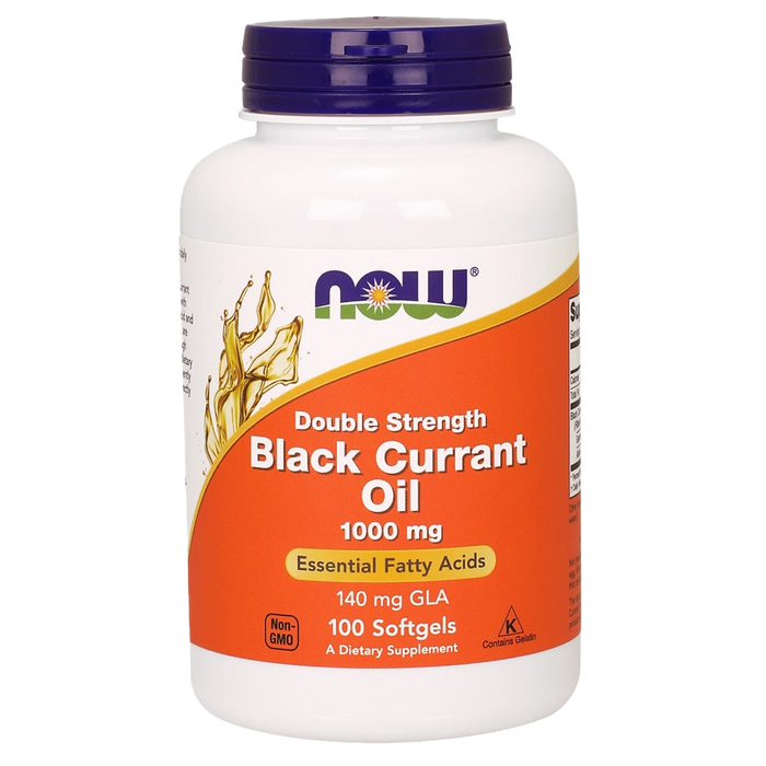 NOW Foods Black Currant Oil, 1000mg - 100 softgels