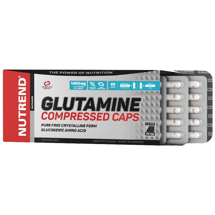 Nutrend Glutamine Compressed Caps - 120 caps