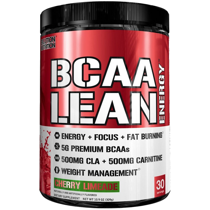 EVLution Nutrition BCAA Lean Energy, Fruit Punch – 321 Gramm