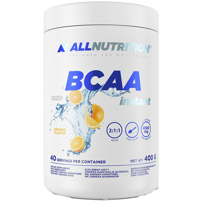 Allnutrition BCAA Instant, Orange – 400 g