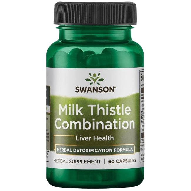 Swanson Milk Thistle Combination - 60 caps