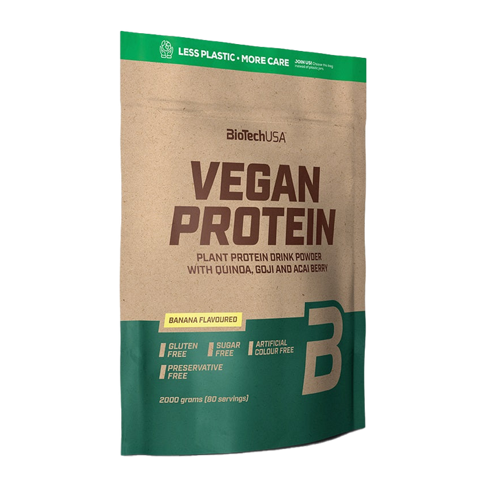 BioTechUSA Veganes Protein, Schokolade-Zimt – 2000 g