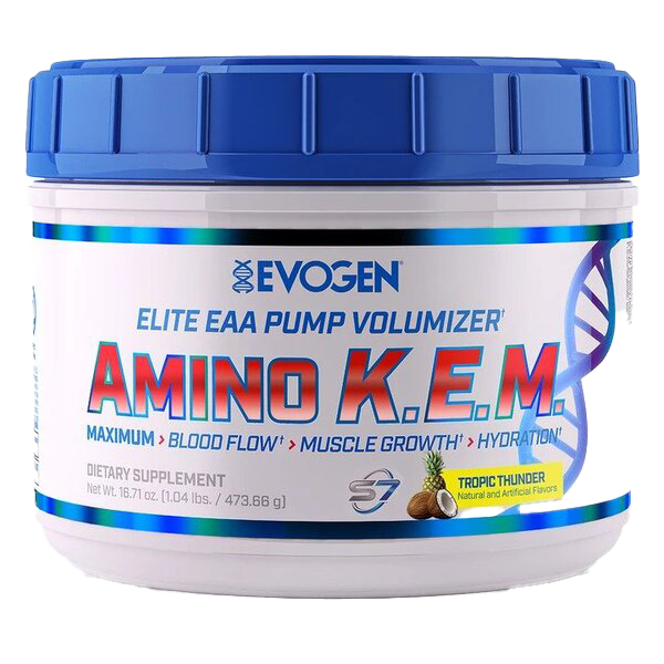 Evogen Amino K.E.M. EAA, Tropical Thunder - 464 grams