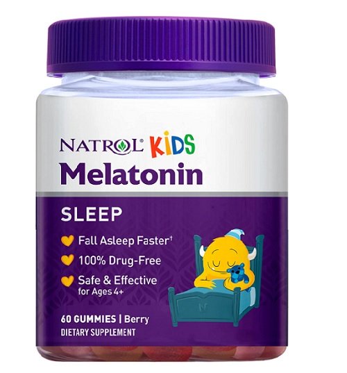 Natrol Kids Melatonin, Berry - 60 gummies