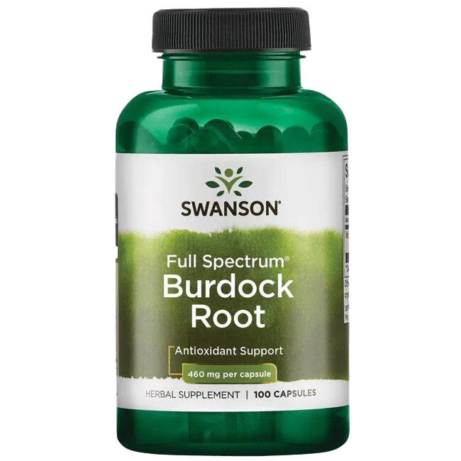 Swanson Full Spectrum Burdock Root, 460mg - 100 caps