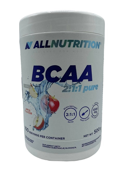 Allnutrition BCAA 2:1:1 rein, Erdbeere – 500 g