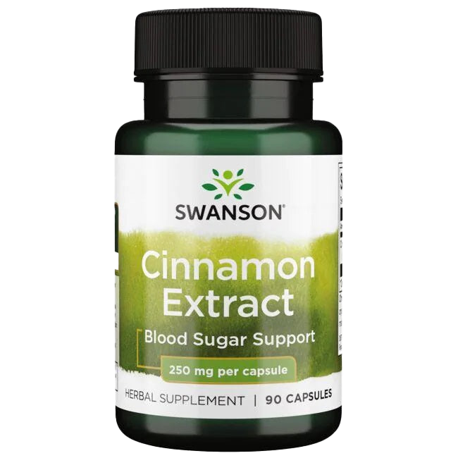 Swanson Cinnamon Extract, 250mg - 90 caps