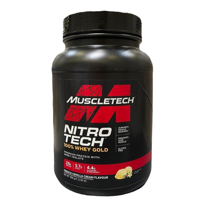 MuscleTech NitroTech 100% Whey Gold French Vanilla Cream