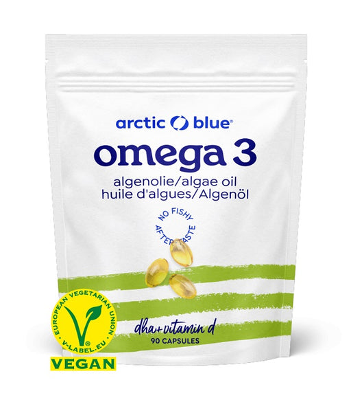 Arctic Blue Algae Oil DHA with Vitamin D 90 vcaps for Bone Health | Premium Nutritional Supplement at MYSUPPLEMENTSHOP