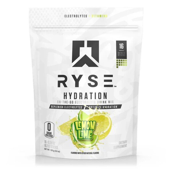 Hydration Sticks, Lemon Lime - 16 x 6.7g - Default Title - Sports Nutrition at MySupplementShop by RYSE