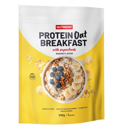 Nutrend Protein Oat Breakfast, Banana - 630g - Default Title - Sports Nutrition at MySupplementShop by Nutrend