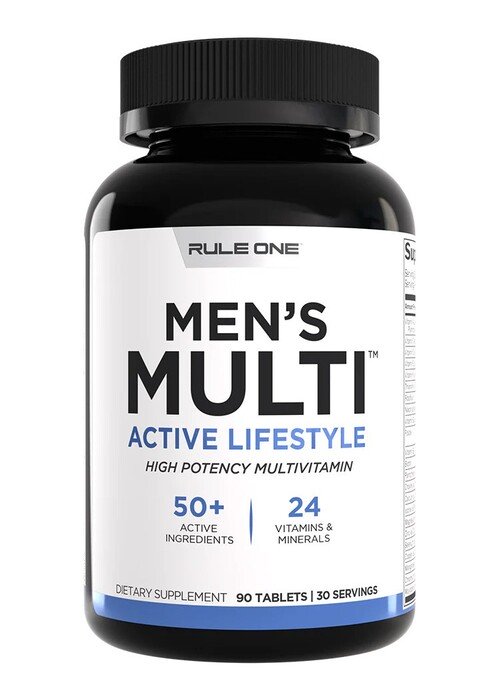 Rule One Men's Multi - 90 tablets - Default Title - Combination Multivitamins & Minerals at MySupplementShop by Rule One