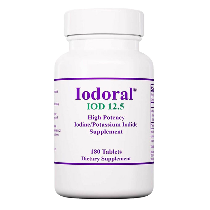 Iodoral High Potency Iodine/Potassium Iodide 12.5mg 180 Tablets