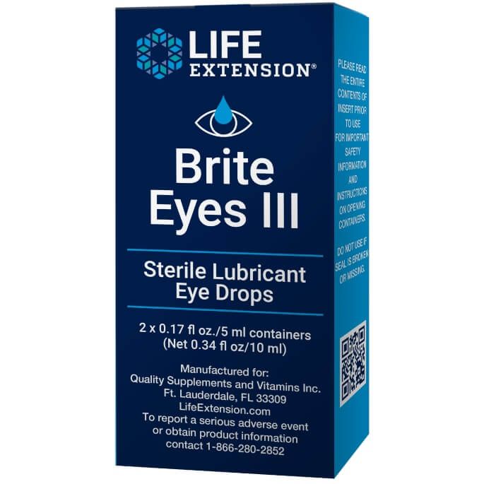 Life Extension Brite Eyes III 10ml Drops | Premium Supplements at MYSUPPLEMENTSHOP