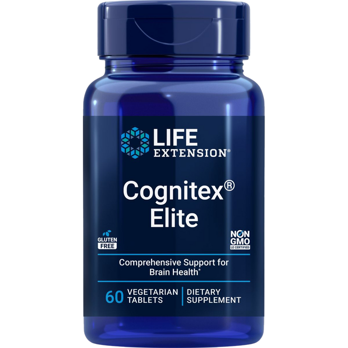 Life Extension Cognitex Elite 60 Vegetarian Tablets