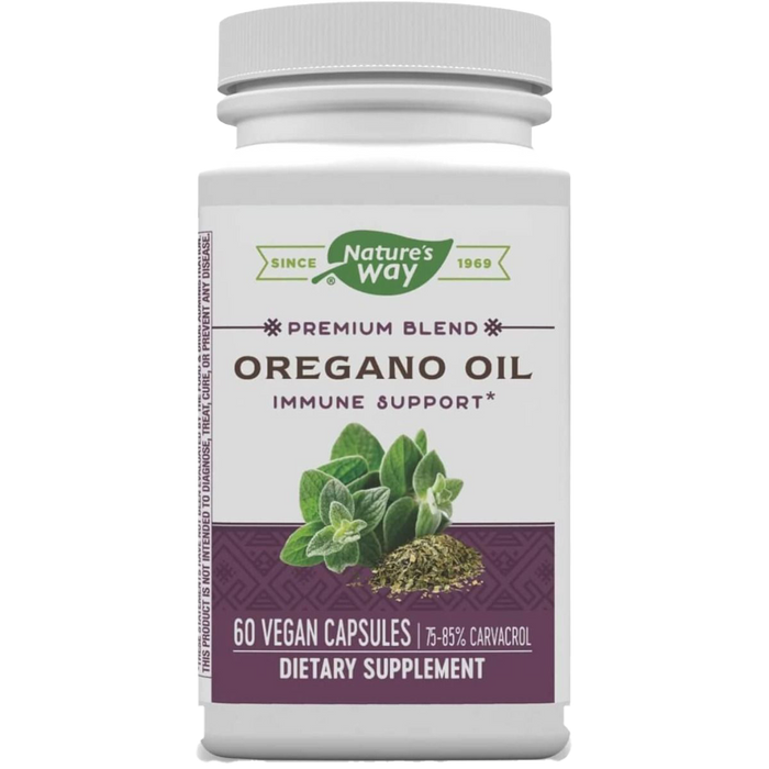 Nature's Way Oregano Oil 60 Vegan Capsules