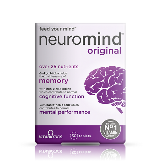 Vitabiotics Neuromind Original 30 Tablets - Energy & Mind at MySupplementShop by Vitabiotics