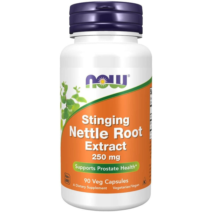 NOW Foods Stinging Nettle Root Extract 250 mg 90 Veg Capsules - Health and Wellbeing at MySupplementShop by NOW Foods