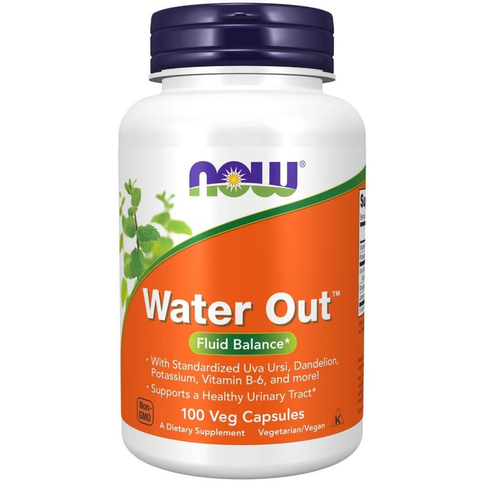 NOW Foods Water Out 100 Veg Capsules - Slimming and Weight Management at MySupplementShop by NOW Foods