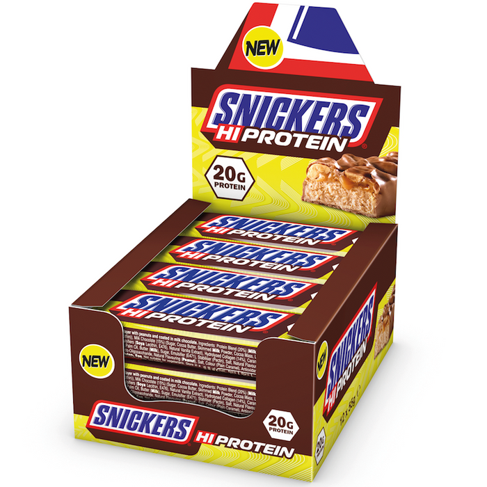 Snickers Hi-Protein Riegel 12 x 55g