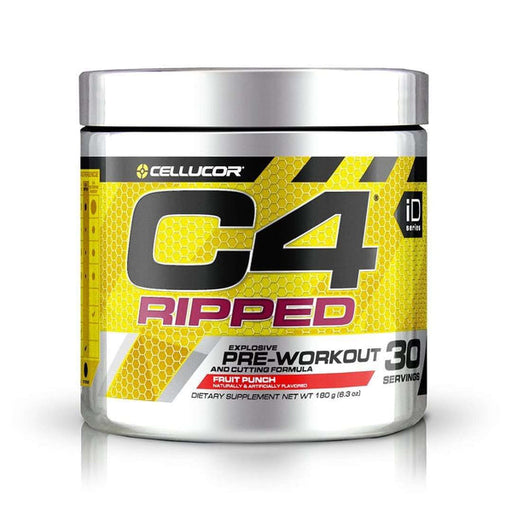 Cellucor C4 Ripped 30 Servings 180g Tropical Punch - Pre-Workout Powder at MySupplementShop by Cellucor C4