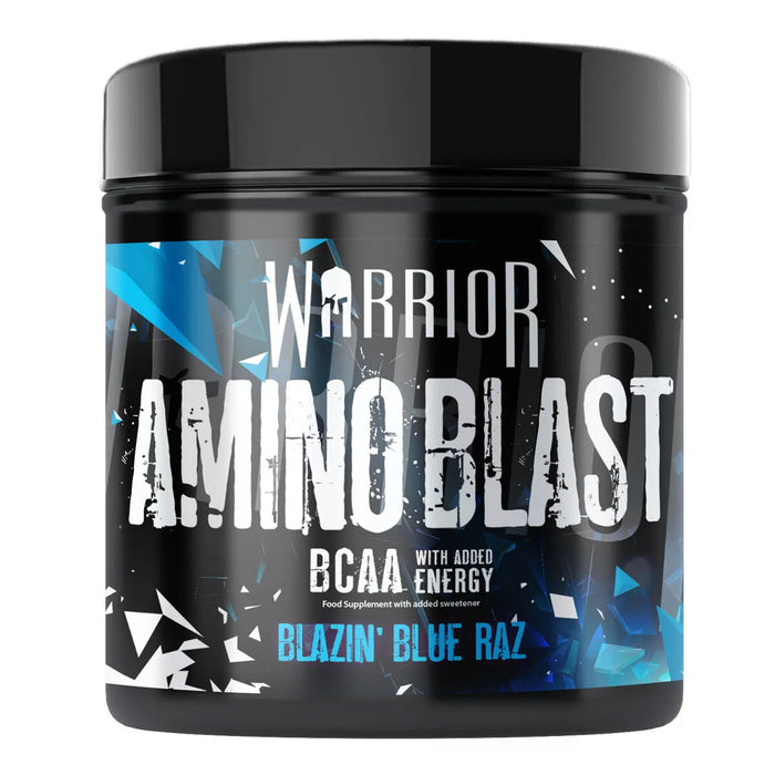 Warrior Amino Blast – 270 g – verzweigtkettiges Aminosäurepulver (BCAA) – hilft beim Aufbau schlanker Muskeln und beschleunigt die Regeneration (Grape Bubblegum)