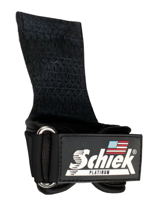 Schiek Model 1907 Platinum Edition Black Ultimate Grips – Non-Slip, Durable, and Ergonomic Fitness Grips