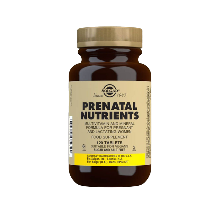 Solgar Prenatal Nutrients Tablets Pack of 120