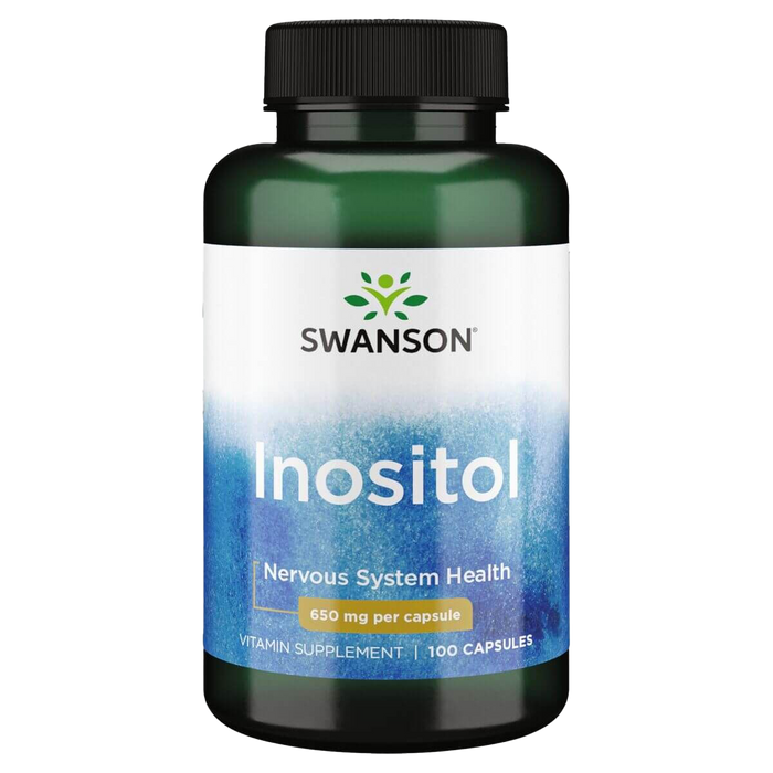 Swanson Inositol 650 mg 100 Capsules