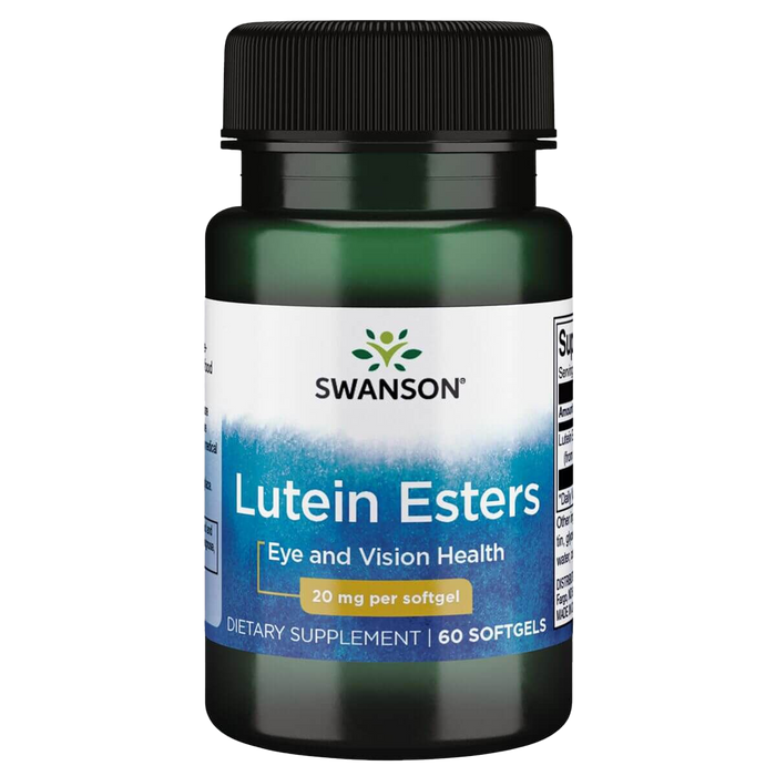 Swanson Lutein Esters 20mg 60 Softgels