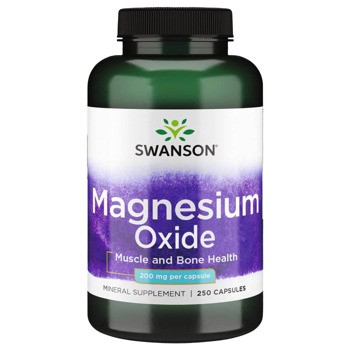 Swanson Magnesium 200 mg 250 Capsules