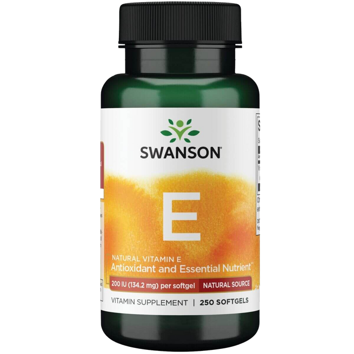 Swanson Natural Vitamin E 200iu (134.2 mg) 250 Softgels