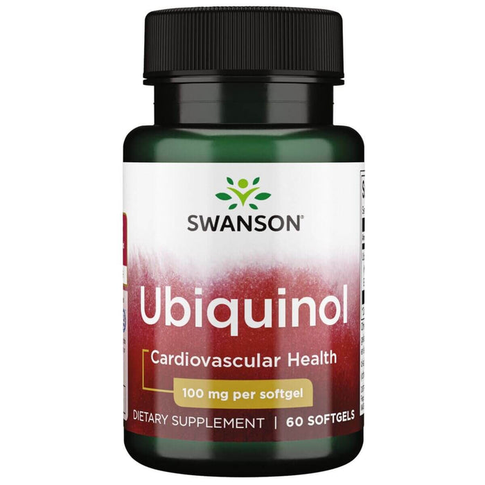 Swanson Ultra Ubiquinol 100mg 60 Softgels - Energy & Vitality at MySupplementShop by Swanson