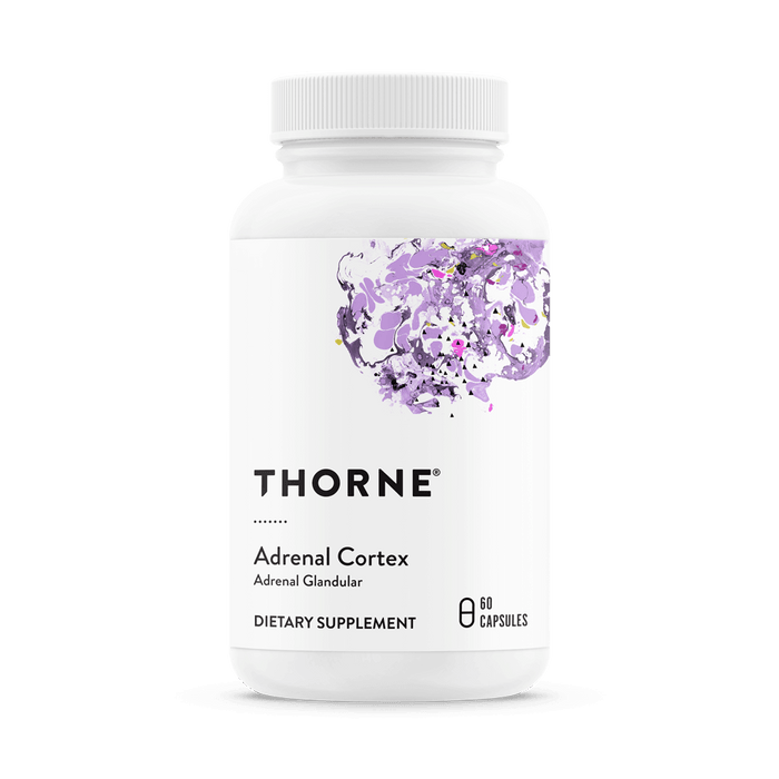 Thorne Research Adrenal Cortex 60 Capsules - Energy & Vitality at MySupplementShop by Thorne