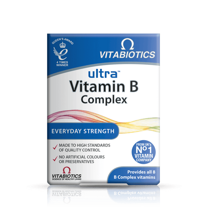 Vitabiotics Ultra Vitamin B Complex High Potency 60 Tablets