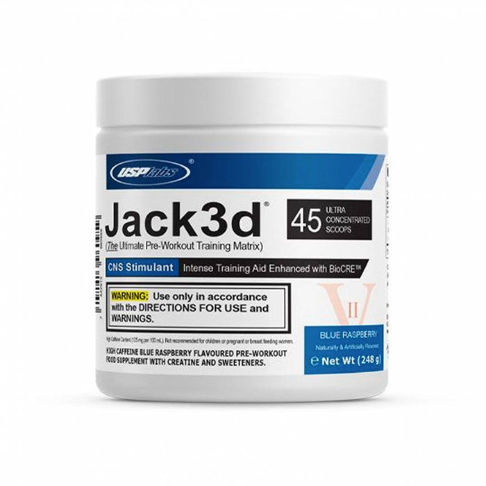 USP Labs Jack3d Advanced 248g Blaue Himbeere