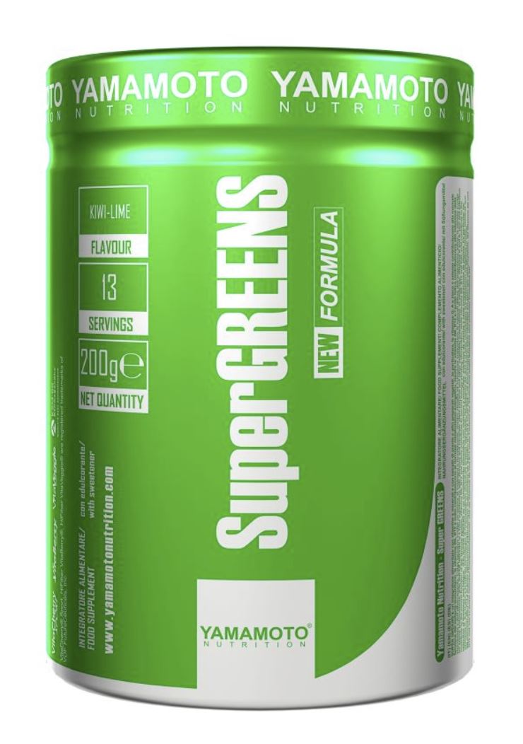 Yamamoto Nutrition Super Greens, Mint Lime - 200g | High-Quality Health and Wellbeing | MySupplementShop.co.uk