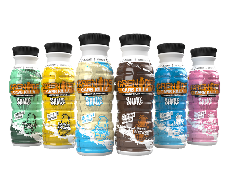 Grenade Carb Killa Shake 6 x 500ml | High-Quality Sports Nutrition | MySupplementShop.co.uk