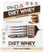 PhD Diet Whey Bar, Choc Peanut Butter - 12 bars | High Quality Snacks and Treats Supplements at MYSUPPLEMENTSHOP.co.uk