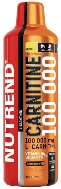Nutrend Carnitine 100 000, Lemon - 1000 ml. | High-Quality Amino Acids and BCAAs | MySupplementShop.co.uk