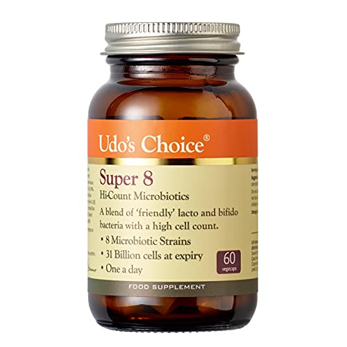 Udo&#039;s Choice Super 8 Hi Count Microbiotics - Sports Nutrition at MySupplementShop by Udo&#039;s Choice