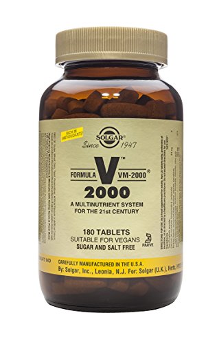 Solgar Formula VM-2000 Tablets 180Tabs | High-Quality Health Foods | MySupplementShop.co.uk