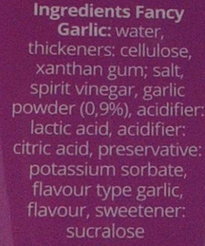 Callowfit Sauce Garlic 300 ml | High-Quality Barbecue Sauce | MySupplementShop.co.uk