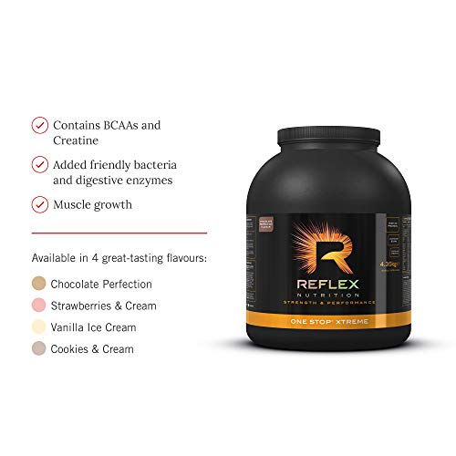 Reflex Nutrition One Stop Xtreme 4.35kg Salted Caramel | High-Quality Protein Blends | MySupplementShop.co.uk